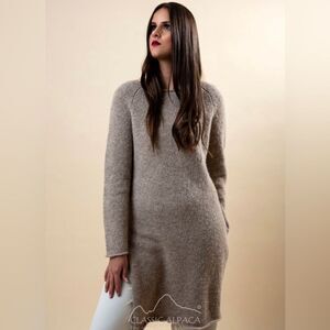 Classic Alpaca Cecily Alpaca Tunic Gray One Size